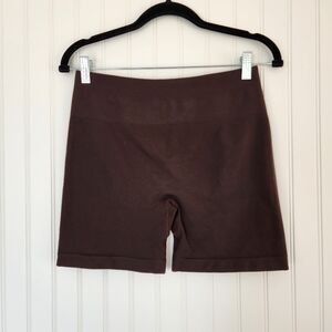 AUROLA Brown Power Performance Active Workout Shorts Small